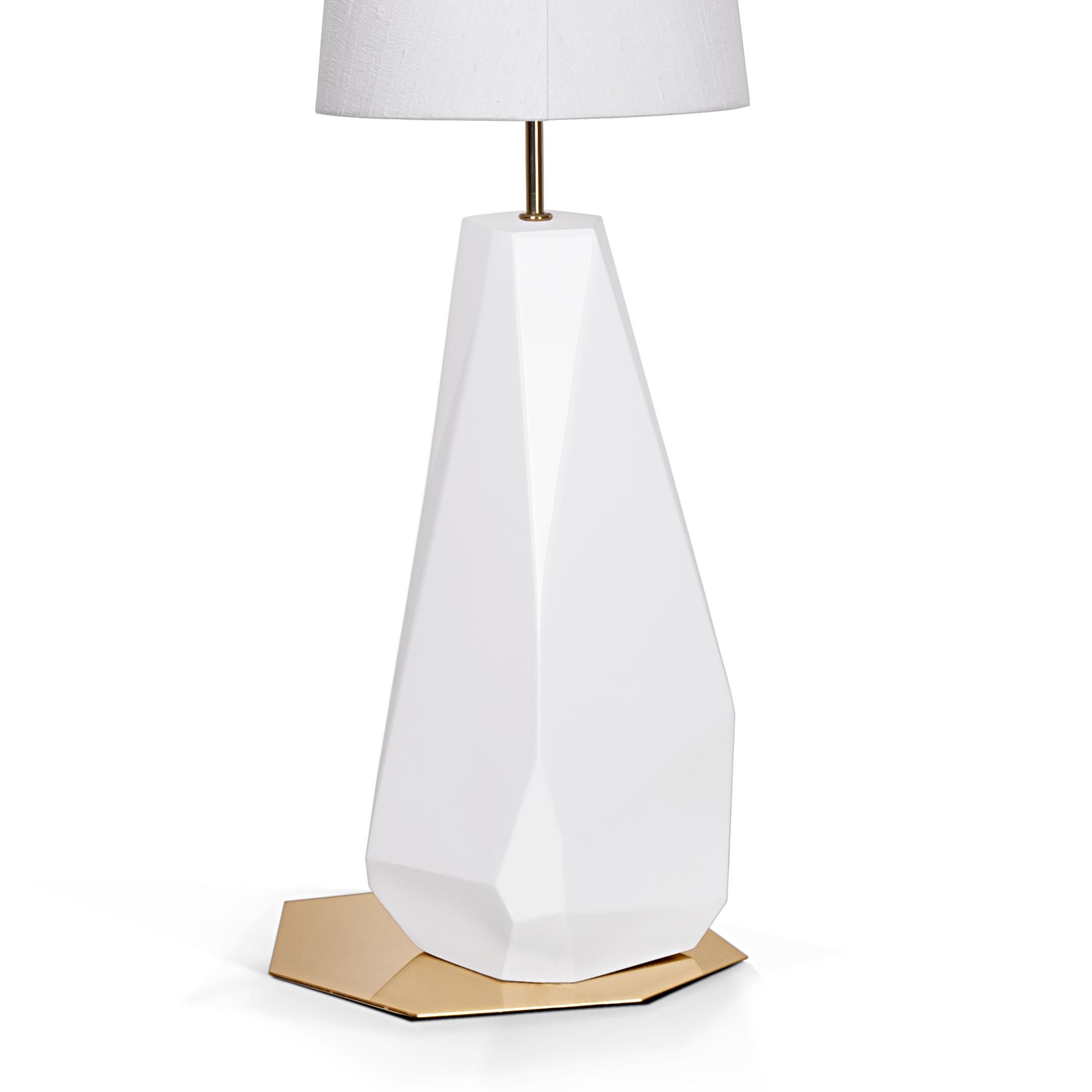 Daytona High White Table Lamp In New Condition For Sale In Paris, FR