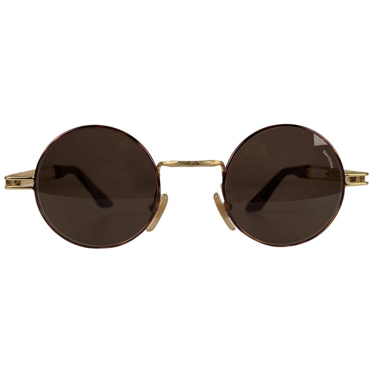 Daytona Vintage Round Sunglasses DA 898/S at 1stDibs