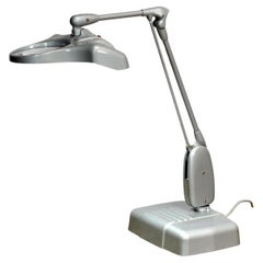 Vintage Dazor Desk Lamp With Magnifying Glass, 1950s