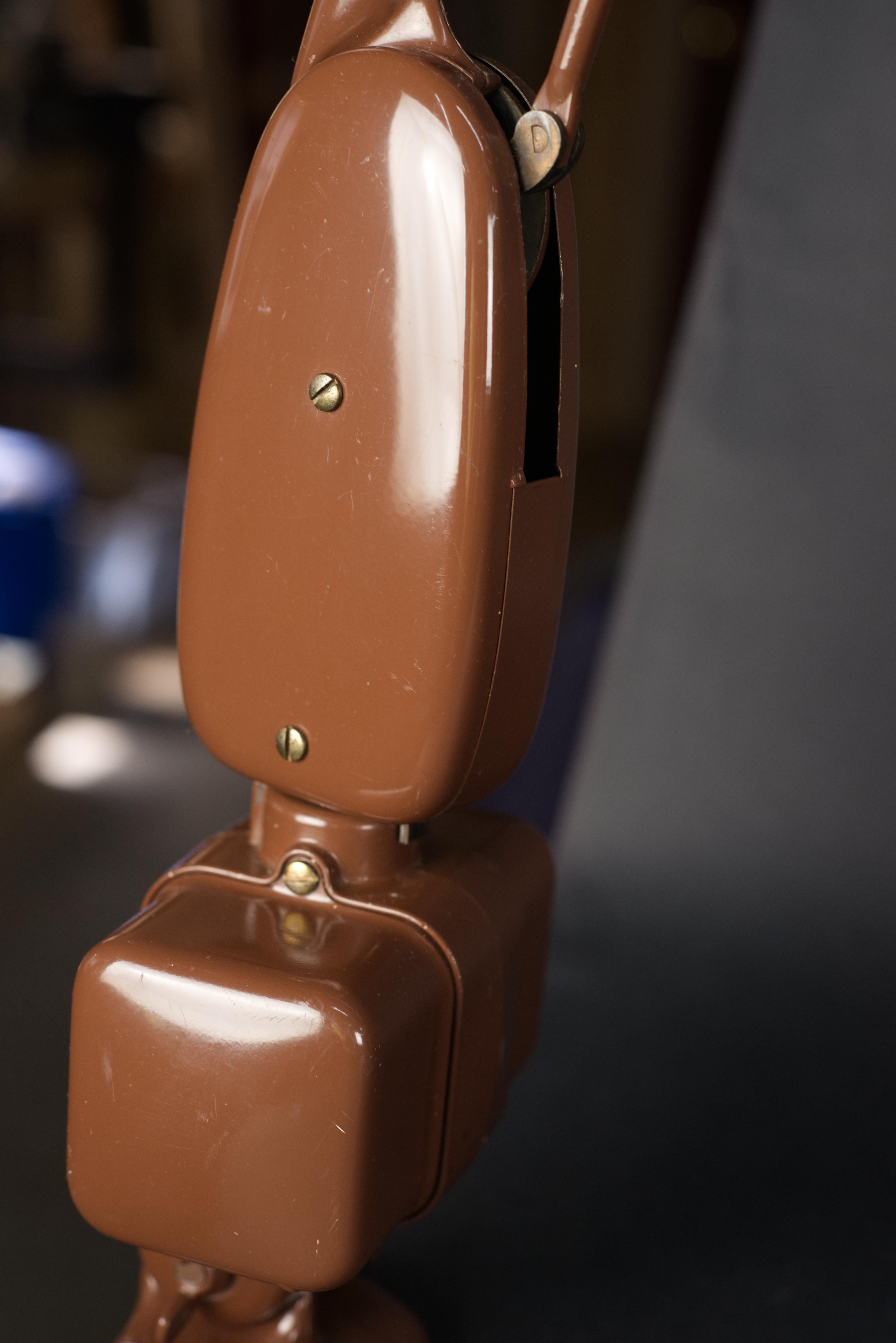 Dazor, Edge mounted model 2134 Floating Desk Lamp. 1960s For Dazor, Edge mounted model 2134 Floating Desk Lamp. 1960s For