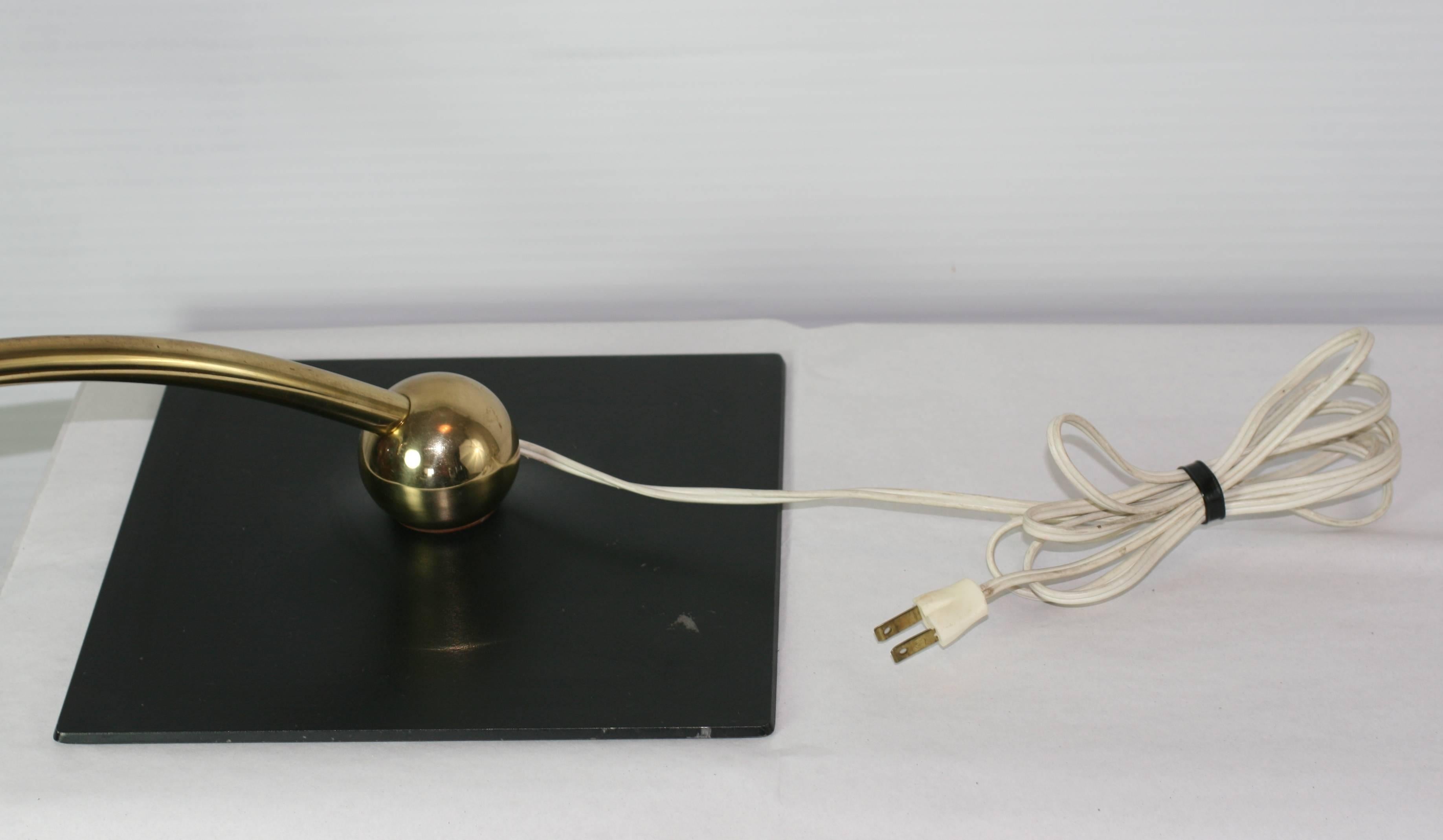 American Dazor Mid Century Modern Swivel Lamp For Sale