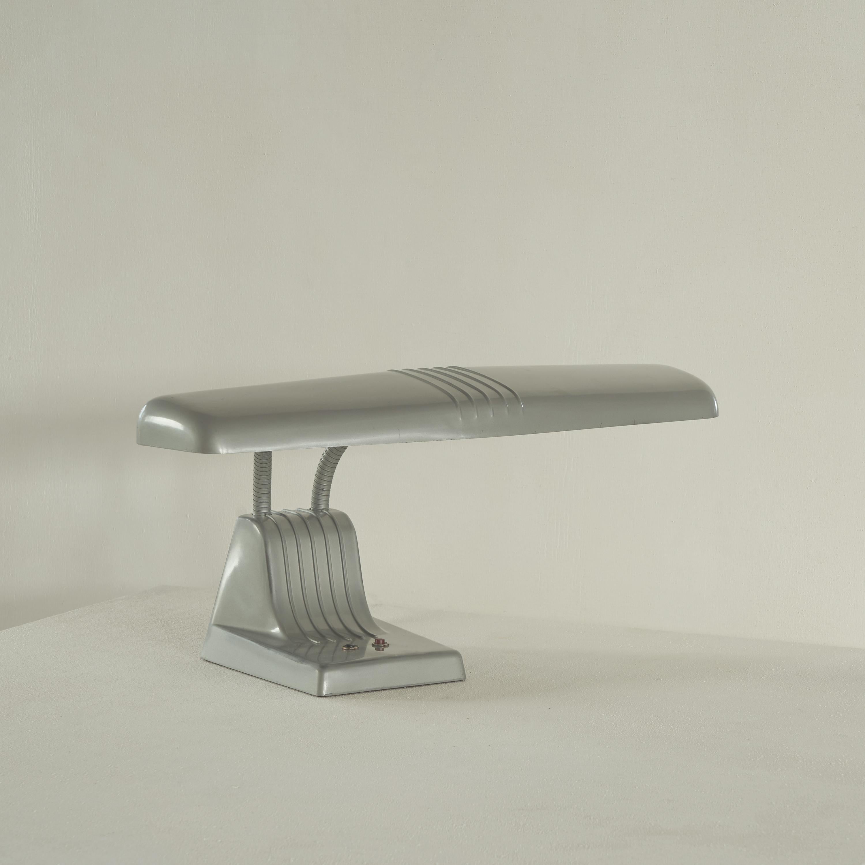 American Dazor Model 1000 Industrial Desk Lamp 1950s For Sale