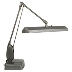 Dazor UL-P 2324-26 Industrial Floating Desk Lamp. 1950s. 