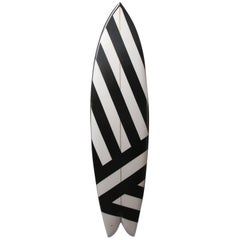 Antique Dazzle Surfboard by Christopher Kreiling