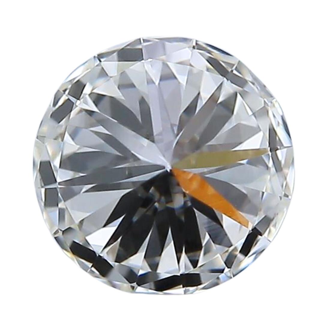 Women's Dazzling 0.50ct Ideal Cut Round Diamond - GIA Certified For Sale
