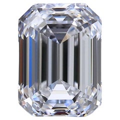 Dazzling 0.54ct Ideal Cut Emerald Cut Diamond - GIA Certified