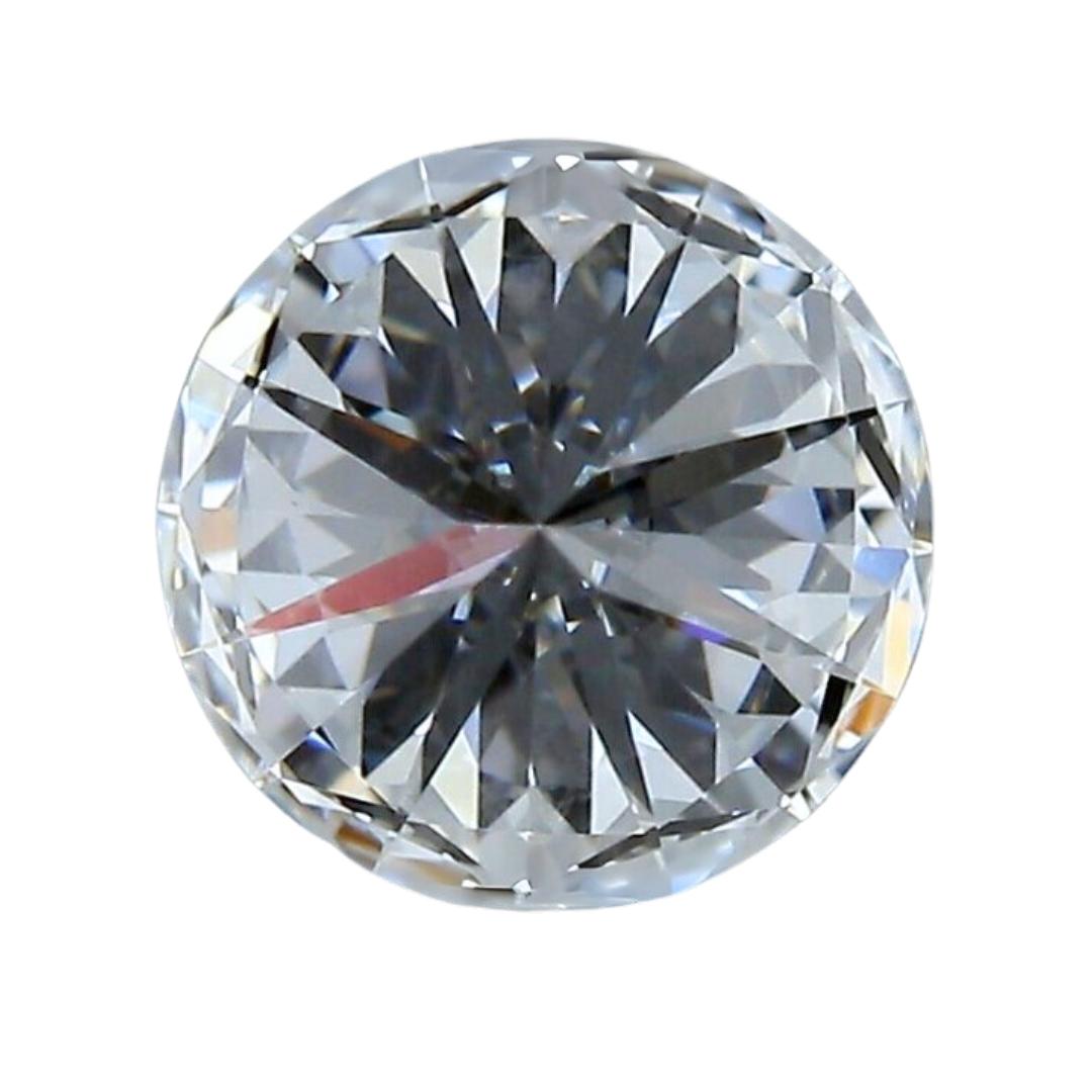 Women's Dazzling 0.55ct Triple Excellent Ideal Cut Round-Shaped Diamond - GIA Certified For Sale