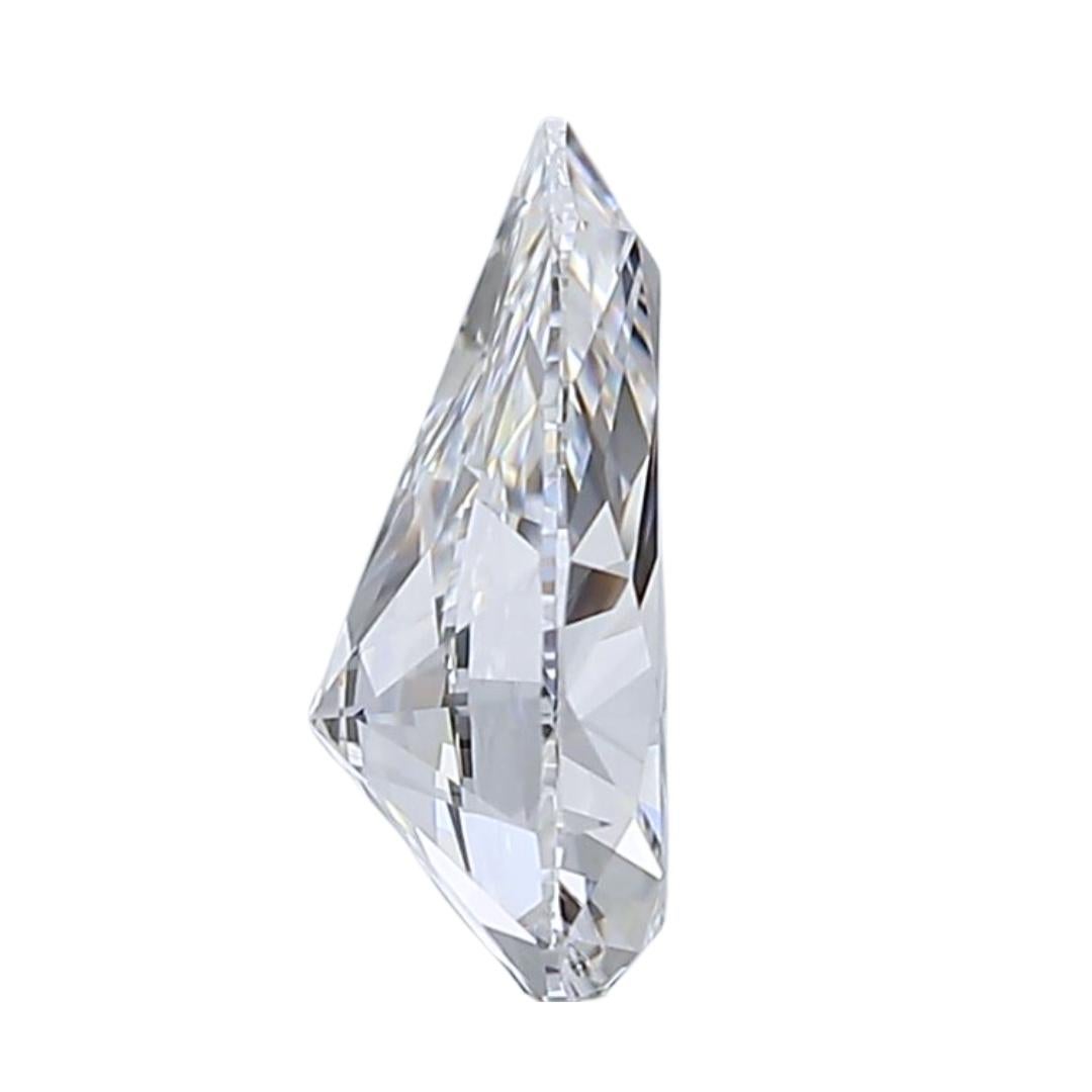Éblouissant diamant taille poire de 0,71 carat, certifié IGI Pour femmes en vente