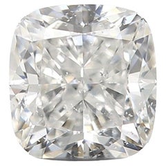 Dazzling 1 Pc Cushion Natural Diamond with 0.72 Ct D SI2 GIA Certificate