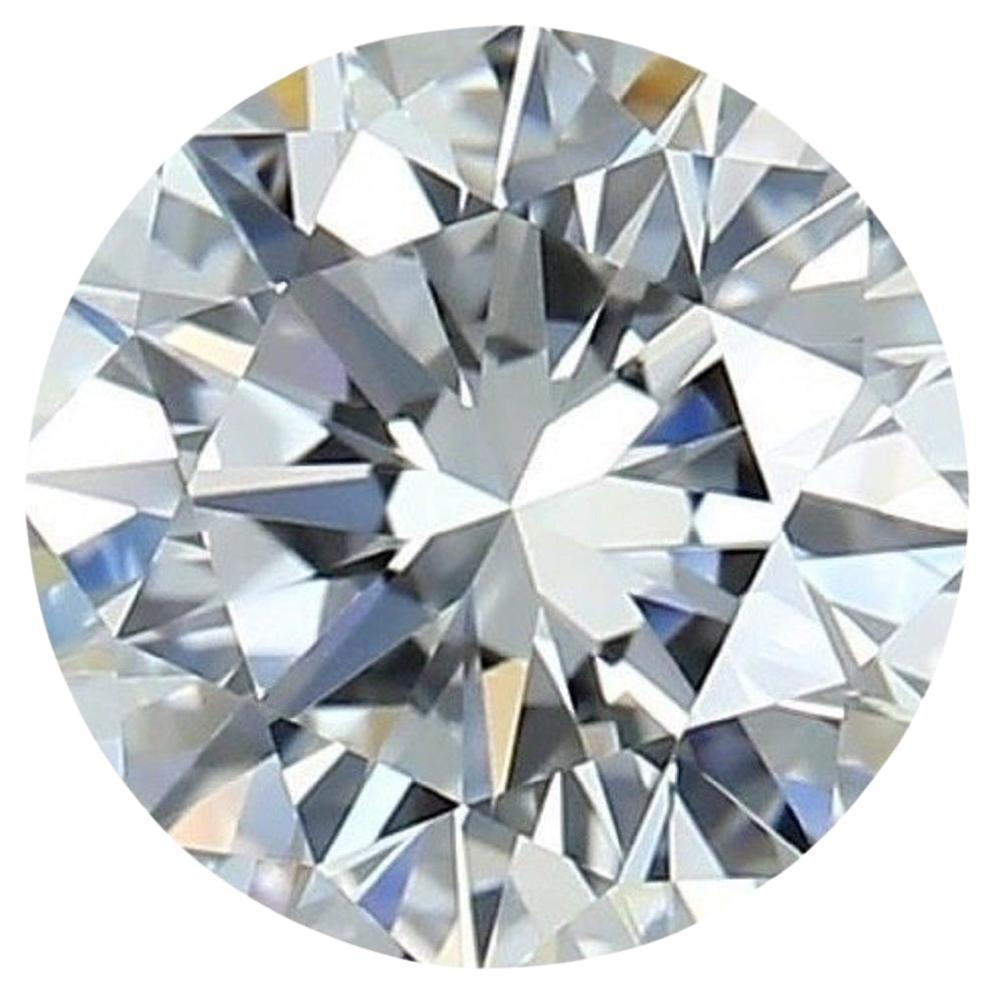 Eblouissant diamant naturel de 1 pce avec 0,90 Ct rond G VVS1 Certificat IGI en vente