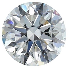 Dazzling 1 Pc Flawless Natural Diamond 1.02 Ct Round D IF IGI Certificate