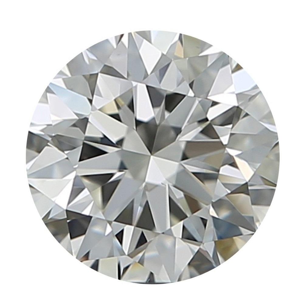 1 sparkling natural round brilliant diamond in a 0.54 carat I IF with excellent cut. This diamond have the highest possible color and clarity. It comes with IGI Certificate and laser inscription number.

SKU: 177830
IGI 557254418