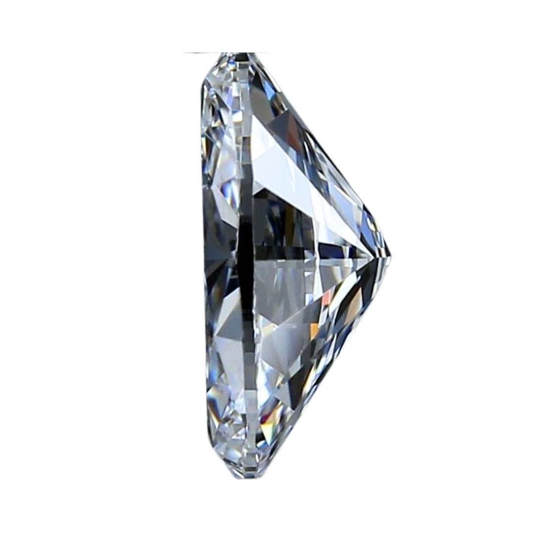Taille ovale Éblouissant 1 pièce diamant naturel de taille idéale avec 1,00 carat certifié GIA en vente