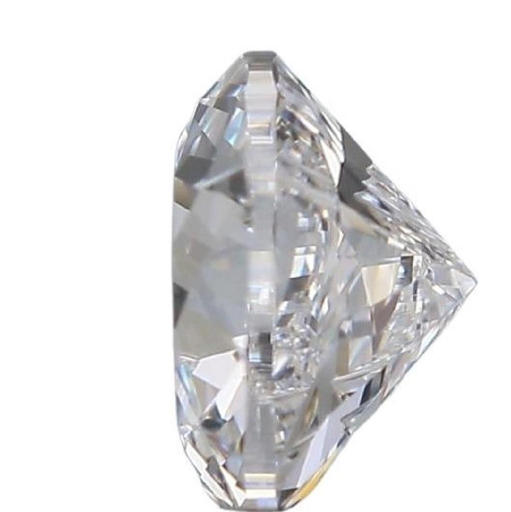 Dazzling 1 Pc Natural Diamond 0.55 Ct  Heart  D VVS2, GIA Certificate In New Condition For Sale In רמת גן, IL