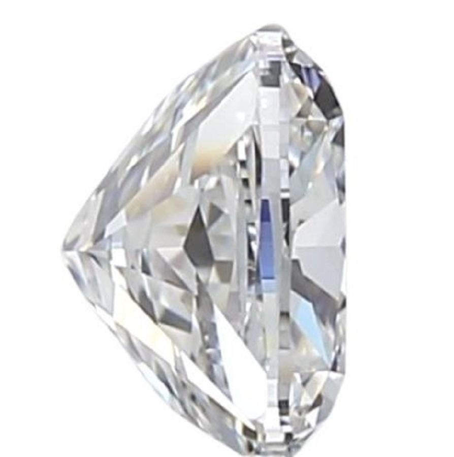 One Sparkling and shiny cushion cut natural diamond in a 0.81 carat F VVS2 with excellent cut. This diamond comes with GIA Certificate and laser inscription number.

SKU: J-03151
GIA 2221450123