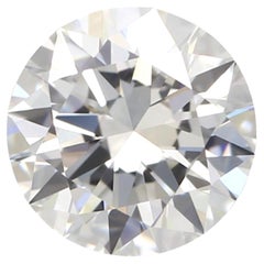 Dazzling 1 pc Natural Diamond 0.92 ct Round H VVS1 GIA Certificate