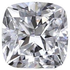 Éblouissant 1 pièce diamant naturel 1,01 carat coussin D VVS2 certificat GIA