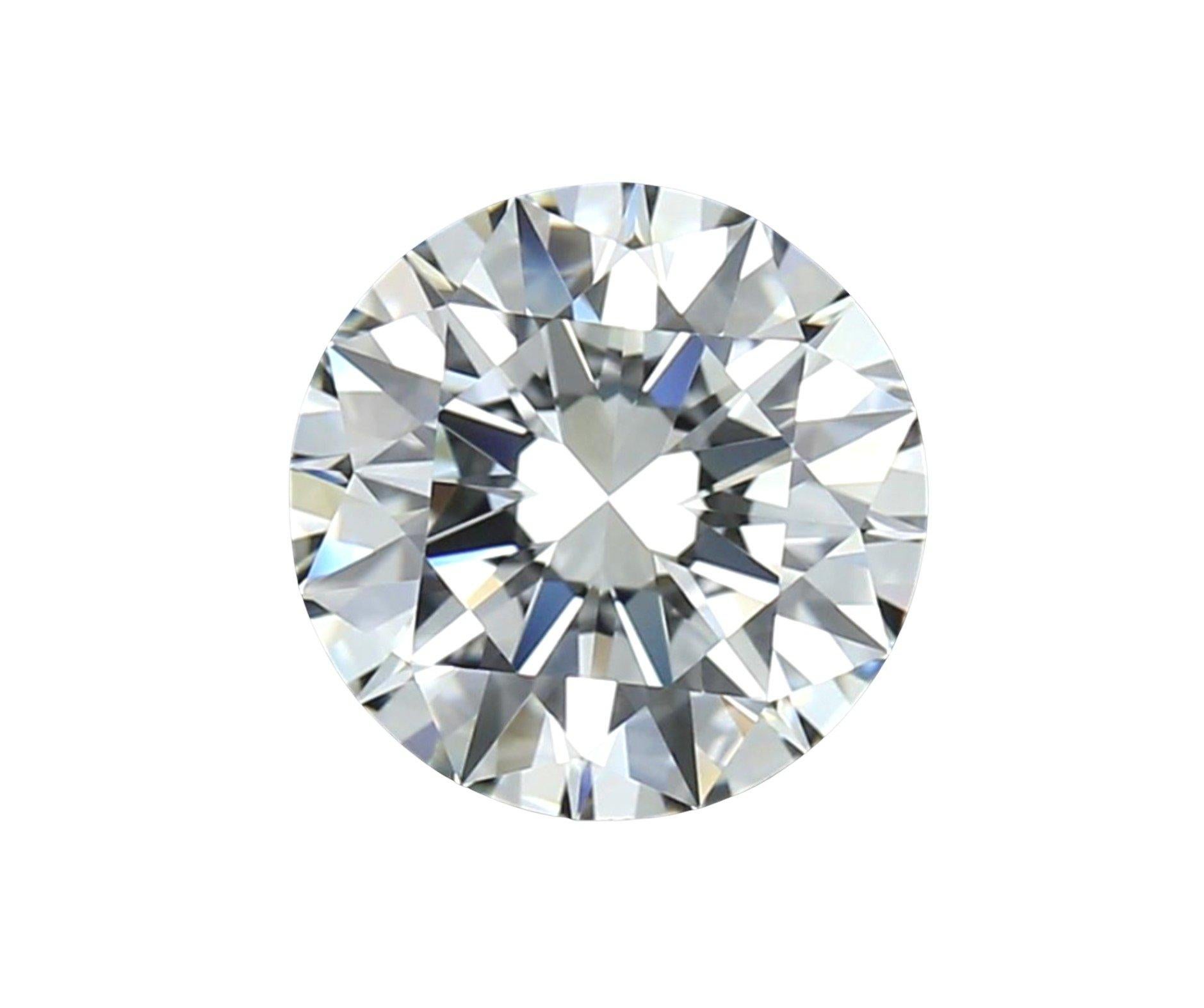 Sparkling natural cut round brilliant diamond in a 1.03 carat I VVS1 WITH excellent IDEAL cut.
This diamond comes with GIA Certificate and laser inscription number.
EXTREMLY SPARKLES

SKU: C-DSPV-167351-6
GIA 2454135801