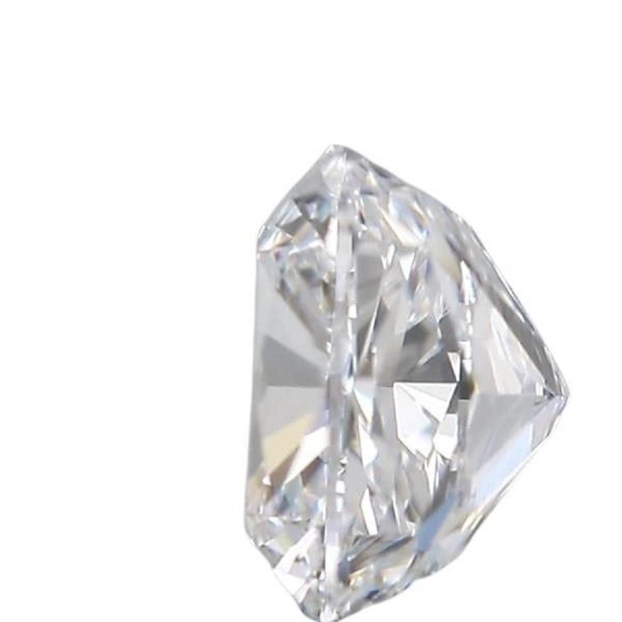 A sparkling natural square cushion modified diamond in a 0.72 carat D VVS1 with excellent cut. This diamond has the whitest possible color grading. This diamond comes with IGI Certificate and laser inscription number.

SKU: RM-0035
IGI 564388491
