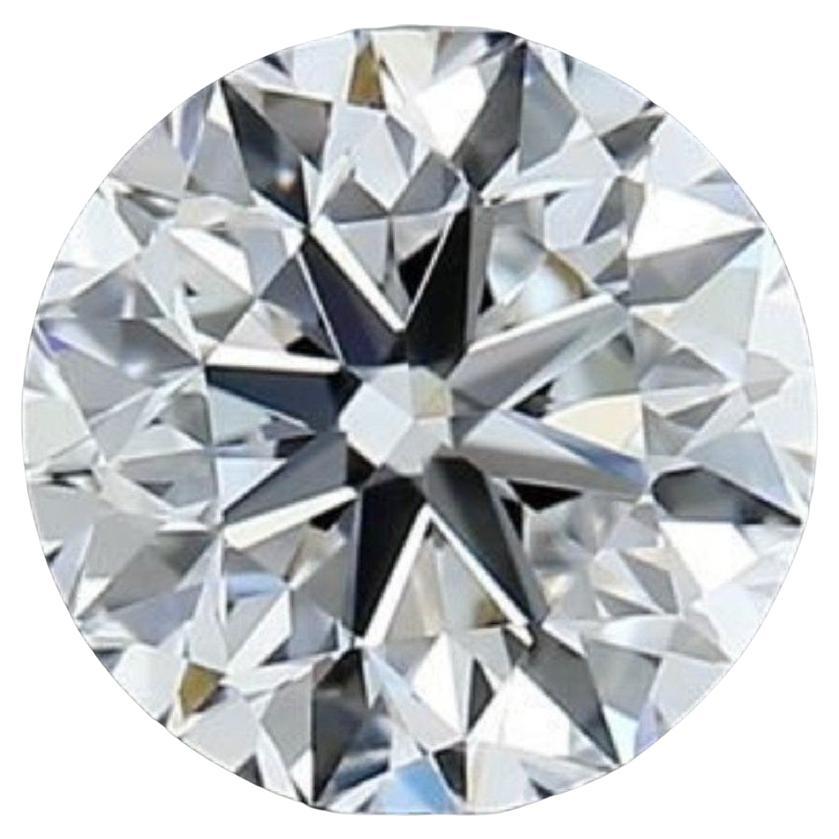 Eblouissant diamant naturel de 1 pc avec 0,50 ct rond F VS1 Certificat GIA