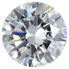 Dazzling 1 pc Natural Diamond with 0.54 ct  Round D VVS1 GIA Certificate