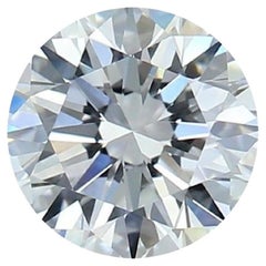 Éblouissant diamant naturel de 1 pièce avec D rond de 1,05 carat, certifié GIA