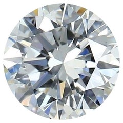 Éblouissant diamant naturel de 1 pièce H VS2 de 1,07 carat, certifié GIA