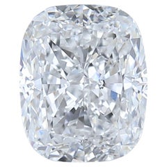 Éblouissant double excellent diamant taille coussin de 1.00 carat