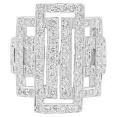 Dazzling 1.23ct Diamond Ring in 14K White Gold