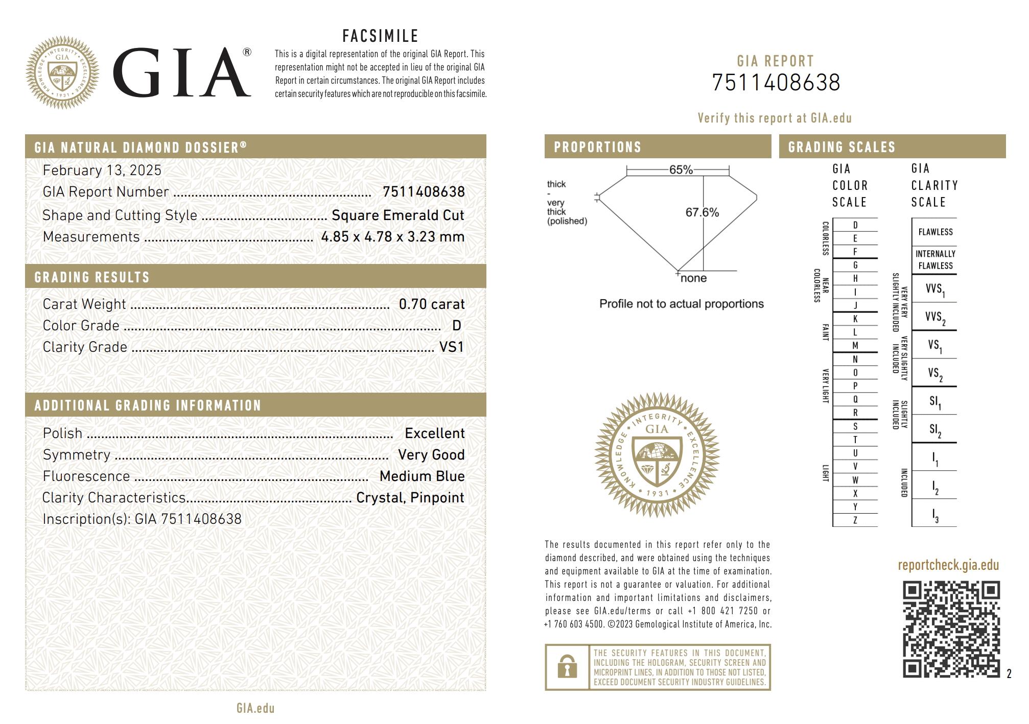 Schillernde 1,41ct Diamanten Halo-Ohrstecker in 18k Weißgold - GIA zertifiziert im Angebot 4