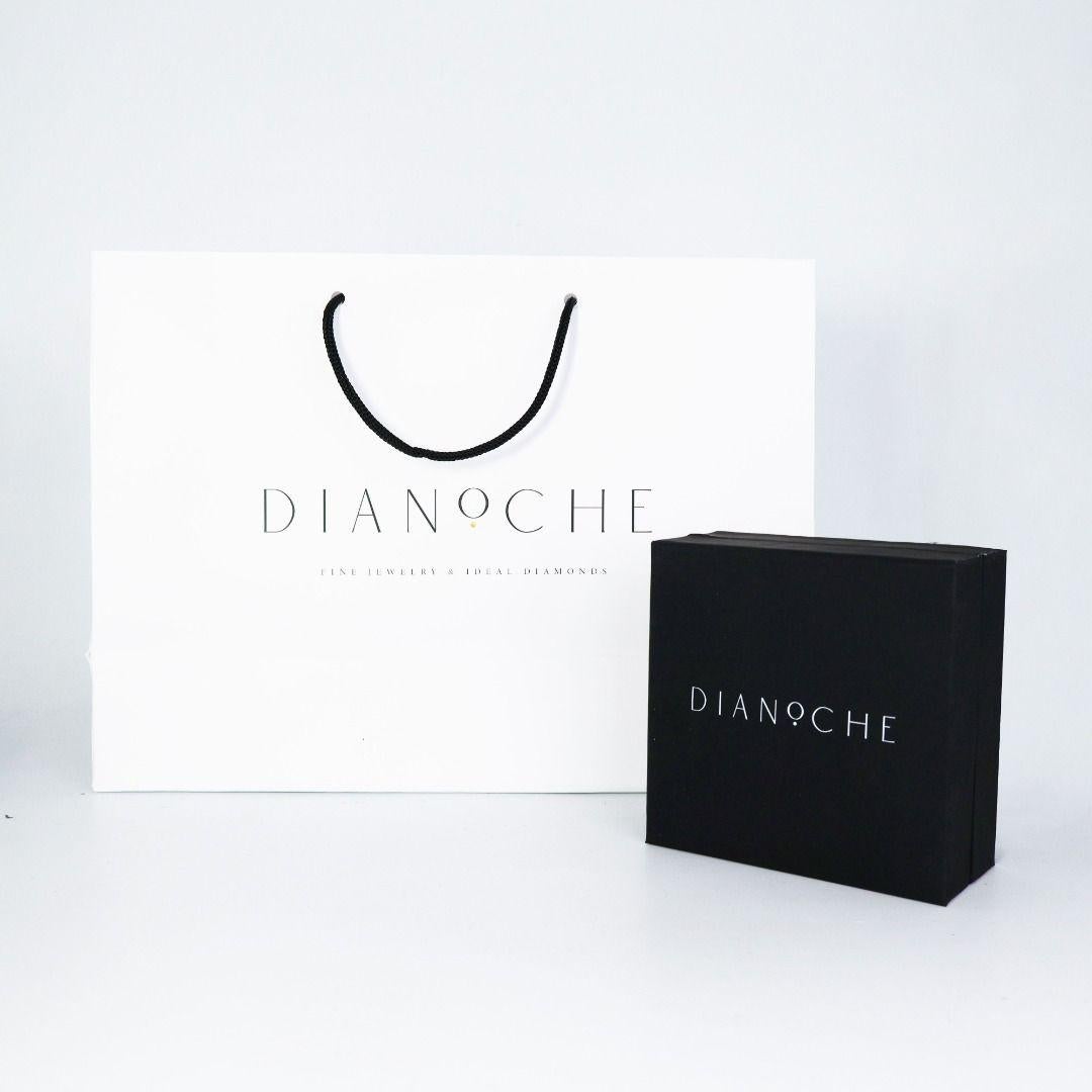 Deslumbrante Pulsera de Diamantes Redondos de Corte Brillante de 1,48 ct en venta 4