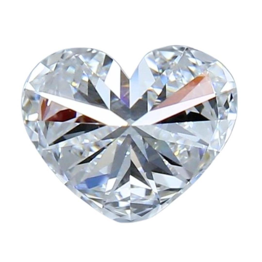 Dazzling 1.50ct Double Excellent Ideal Cut Heart-Shaped Diamond - IGI Certified 1