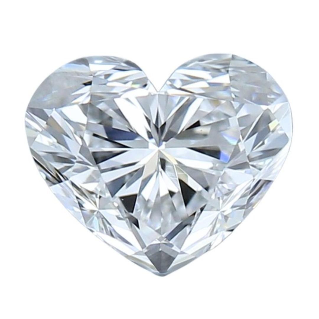 Dazzling 1.50ct Double Excellent Ideal Cut Heart-Shaped Diamond - IGI Certified 4