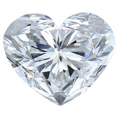 Dazzling 1.50ct Double Excellent Ideal Cut Heart-Shaped Diamond - IGI Certified
