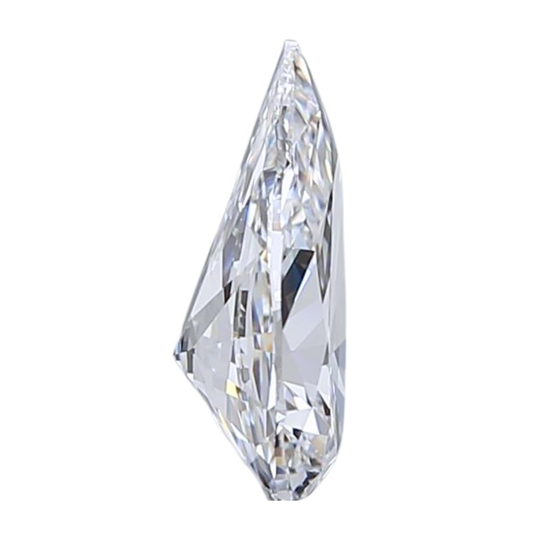 Schillernder 1,50ct Idealschliff birnenförmiger Diamant - IGI-zertifiziert - Spitzenqualität Dif im Zustand „Neu“ in רמת גן, IL