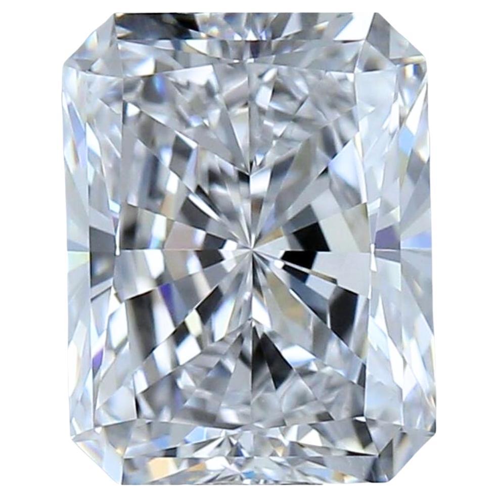 Éblouissant diamant taille idéale 1,51 carat, certifié GIA 