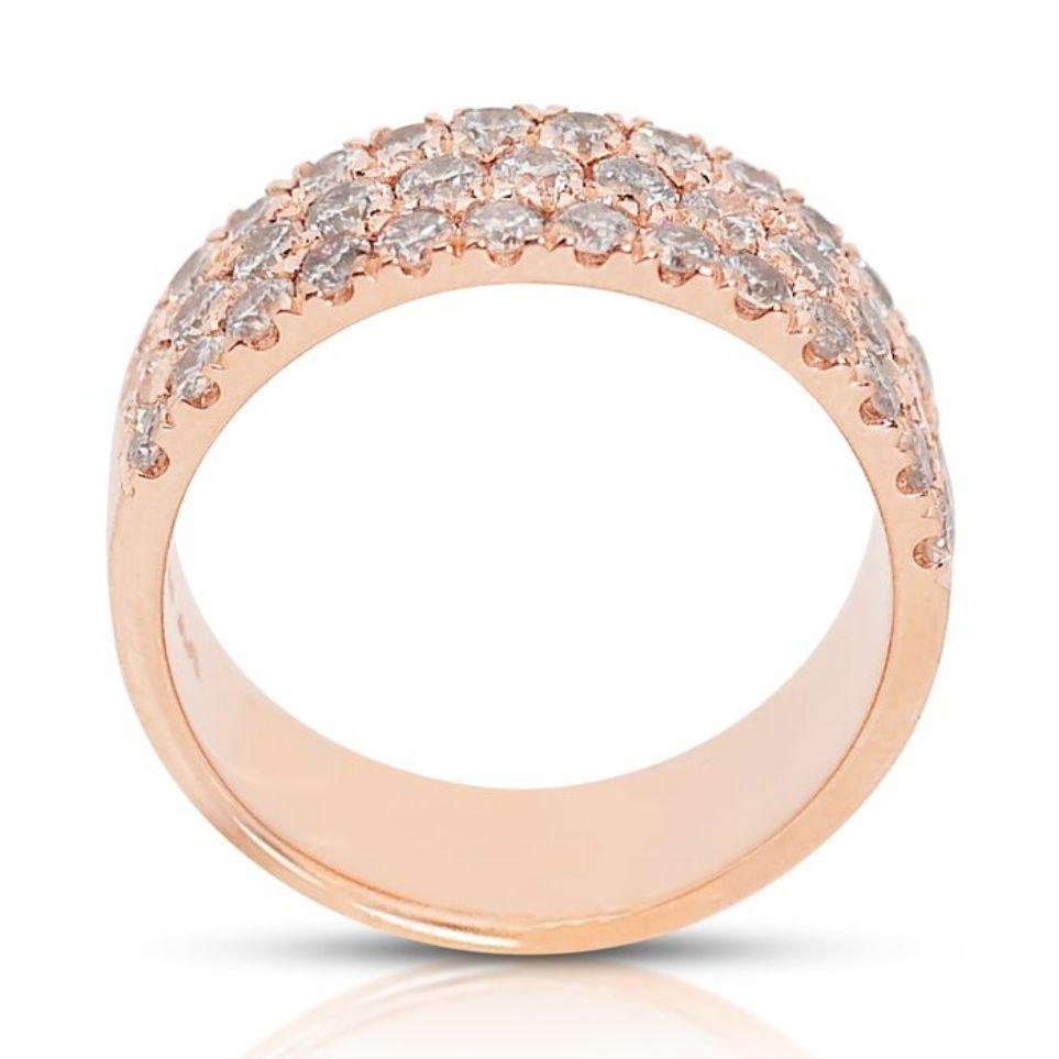 Dazzling 1.58ct Round Brilliant Diamond Ring For Sale 1