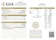 Dazzling 1.81ct Ideal Cut Pair of Diamonds - GIA Certified