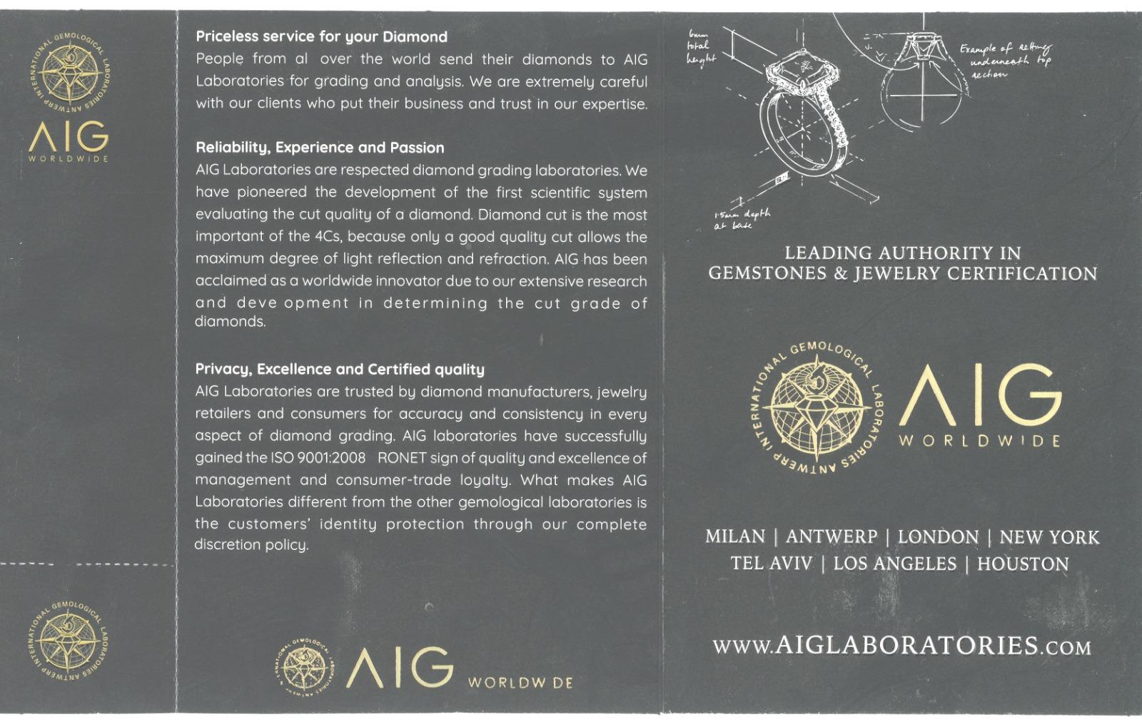 Dazzling 18k Yellow Gold Halo Ring w/ 0.84ct Natural Diamonds AIG Certificate For Sale 5