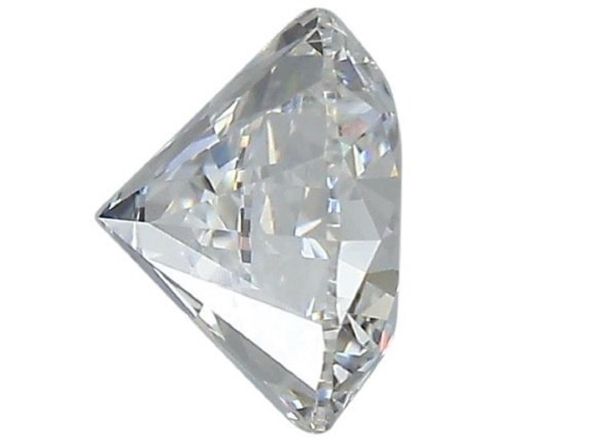 Dazzling 1 Pc Natural Diamond with 0.50 Carat Round, D IF IGI Certificate In New Condition For Sale In רמת גן, IL