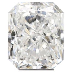 Dazzling 1pc Natural Diamond w/ 0.7 Carat Radiant D IF IGI Certificate