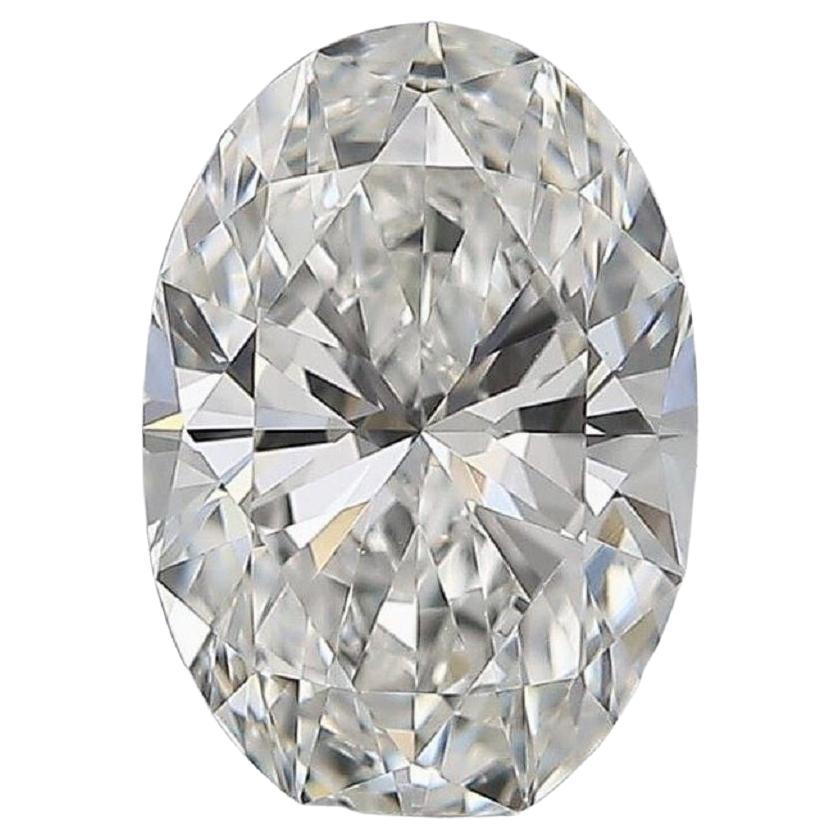Dazzling 1pc Natural Diamond W/ 0.73 Carat Round Brilliant F If Gia Certificate For Sale