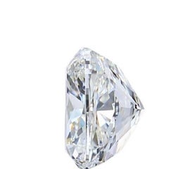 Dazzling 1Pc Natural Diamond w/ 0.80 Carat Cushion F VS1 IGI Certificate