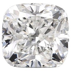 Dazzling 1pc Natural Diamond with 0.81ct Cushion E VS1 GIA Certificate