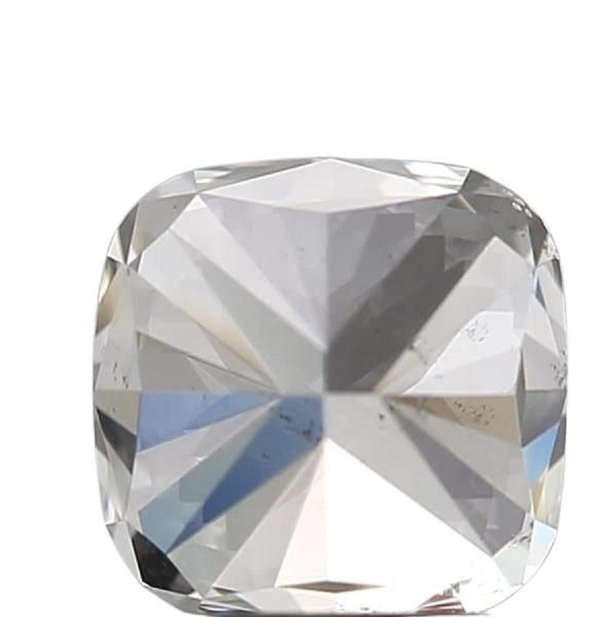 Éblouissant 1 pièce diamant naturel avec coussin de 0,91 carat certifié GIA I VS2 en vente 1