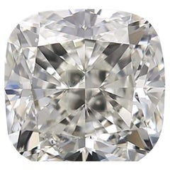 Dazzling 1pc Natural Diamond with 0.91ct Cushion I VS2 GIA Certificate