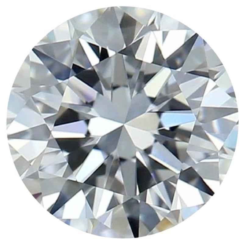 Dazzling 1pc Natural Diamond w/ 1 Carat Round Brilliant D IF GIA Certificate For Sale