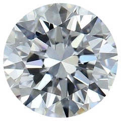 Dazzling 1pc Natural Diamond w/ 1 Carat Round Brilliant D IF GIA Certificate