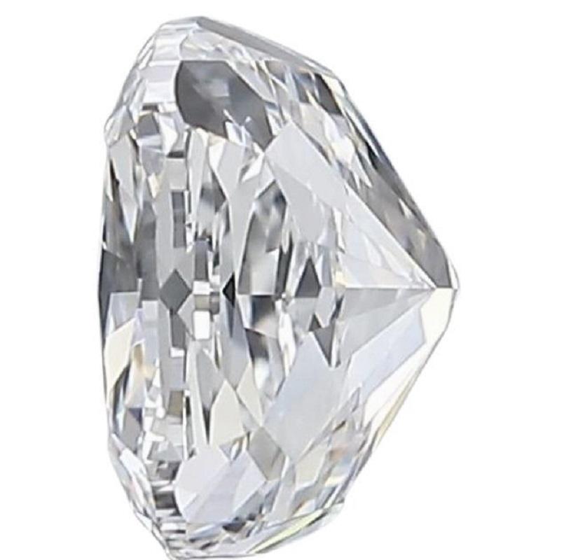Éblouissant 1 pièce diamant naturel avec 1,01 carat de taille coussin modifié D IF GIA Unisexe en vente