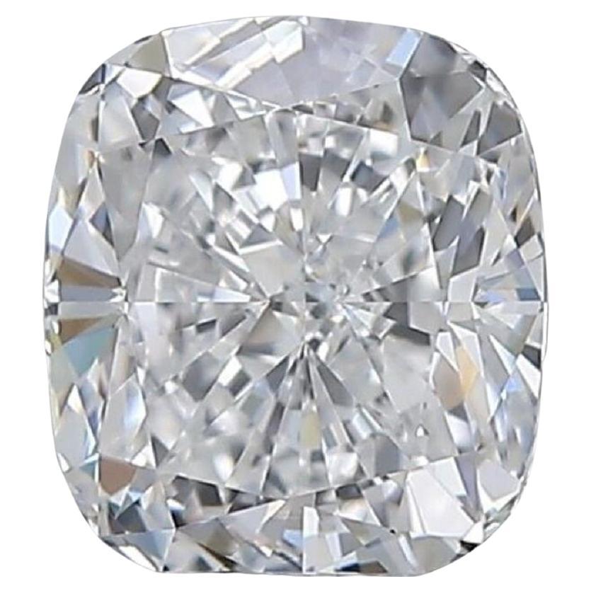 Éblouissant 1 pièce diamant naturel avec 1,01 carat de taille coussin modifié D IF GIA en vente